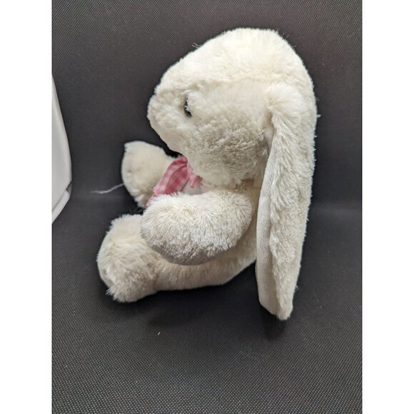 Inter American products bunny rabbit plush white pink 8: stuffed animal - Picture 2 of 8